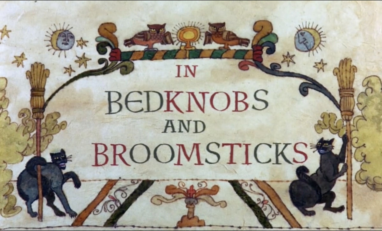 Bedknobs And Broomsticks (1971) — Art Of The Title